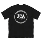 日本コレステロール協会  [JCA]のJCAロゴマーク【白】 ビッグシルエットTシャツ