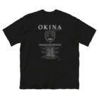 オヤスミドコロの翁　暗めベース ビッグシルエットTシャツ