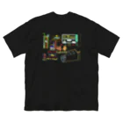 きょるみのアナログネオン街 Big T-Shirt