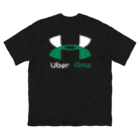 Y'z のUber 尼崎(ブラック用) Big T-Shirt