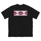 51015のplum lip ビッグシルエットTシャツ