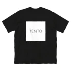 TENTO officialのTENTO Logo【White】 ビッグシルエットTシャツ