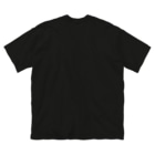 黒羽写真館のカラス（ロゴあり） Big T-shirts