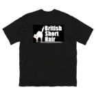 大谷 敏夫@British ShorthairのBritish Shorthair ロゴTシャツ ビッグシルエットTシャツ