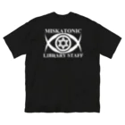 AURA_HYSTERICAのMISKATONIC LIBRARY STAFF Big T-Shirt