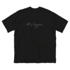 nan.storeのnight after night ビッグシルエットTシャツ