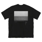 JUN IIZUKAの"MIRAGE" BACK print T-shirts Big T-Shirt