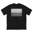 JUN IIZUKAの"MIRAGE" BACK print T-shirts ビッグシルエットTシャツ