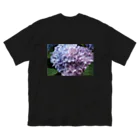 RK shopのAJISAI BLACK T ビッグシルエットTシャツ