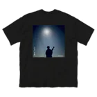 5392radioの月暈02 T-shirt ビッグシルエットTシャツ
