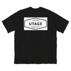 k_r_worksのUTAGE ビッグシルエットTシャツ