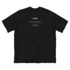 WolphTypeのPrimitive » Biela Big T-Shirt