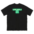 PPBOBBY13のLIVE HULA ビッグシルエットTシャツ