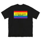 TEXT ANDのSTRAIGHT ALLY ビッグシルエットTシャツ