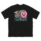 singer  kieの超絶福河馬🦛 ビッグシルエットTシャツ