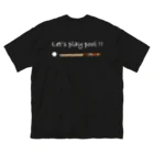 LOCO.AYAの波と球のデザイン。ビリヤード。 Big T-Shirt