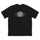 BEERquzのどうぐやのBeerquz tagging白 ビッグシルエットTシャツ