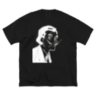 山形屋米店の白版＿サルバドール・ダリ(Salvador Dalí)  Big T-Shirt