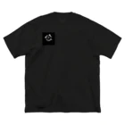 BLUEROSEのオーバーTシャツ【BLACK】 ビッグシルエットTシャツ