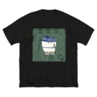 けんしんくんのアイヌのカブせもの ビッグシルエットTシャツ