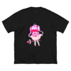 ﾓﾁｬﾓﾁｬの匿名魔法少女 ビッグシルエットTシャツ