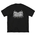 忍太郎の四字熟語 - 花鳥風月 Death Metal Logo デスロゴ  Big T-Shirt