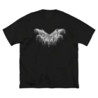 忍太郎の四字熟語 - 四面楚歌 Death Metal Logo デスロゴ  ビッグシルエットTシャツ