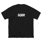 SqeR のSqeR - Simple Logo ビッグシルエットTシャツ