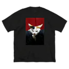 もけけ工房 SUZURI店の妖怪美少女猫びわちゃん Big T-Shirt