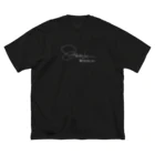 OthelloのOthello inc. White logo ビッグシルエットTシャツ