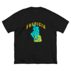 【<fredicia.（フレディシア）】の【<fredicia.(フレディシア)】考える人 ビッグシルエットTシャツ