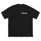 板倉趣味チャンネルの板倉一人旅Tシャツ-ブラック 루즈핏 티셔츠
