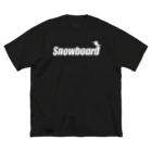 おもしろいTシャツ屋さんのSNOWBOARD スノーボード ビッグシルエットTシャツ