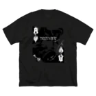 loveclonesのBLACK SANTA 03 Obscure Desire ブラックサンタ ネガver. Big T-Shirt