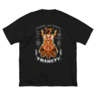 IZ_WORKSのONE IN THE TRINITY ビッグシルエットTシャツ