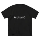 UtariCのmonochrome ビッグシルエットTシャツ