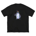 nachau7のカンムリウズラの悠々自適 ビッグシルエットTシャツ