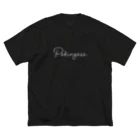 ペキニーズくらぶ（SUZURI支店）の「Pekingese」ロゴ Big T-Shirt