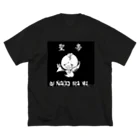 ___studio_rusa___の聖帝CAMOI　ブラック限定 Big T-Shirt