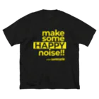 nanocycleのmake some HAPPY noise!! with nanocycle ビッグシルエットTシャツ