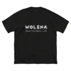 WOLENA from NKWKSのWOLENA ロゴ ビッグシルエットTシャツ