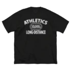 sports_tower スポーツタワーの10000m走・白・長距離走・陸上競技・グッズ・オリジナル・デザイン・Tシャツ・陸上部・男子・女子・美男子・美女・かっこいい・かわいい・アスリート・選手・10000メートル競走・入賞・有望・応援 Big T-Shirt