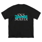 王子のアパレル SnprinceのNO SNS MAFIA by Snp ビッグシルエットTシャツ