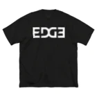 hakonedgeのEDGE(WHITE) ビッグシルエットTシャツ