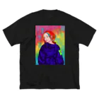 扇工房の「雨降り、虹の女性」 Big T-Shirt