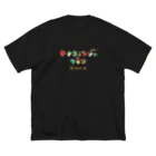 ニンジャスレイヤー公式/ダイハードテイルズのKinoko Ninja Clan / Black Body ビッグシルエットTシャツ