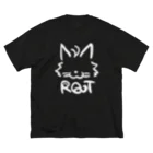 小楽茶屋のRQT（白） ビッグシルエットTシャツ