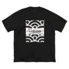 ecoartiqueのスキヤネンの意味ラブグラフィック ビッグシルエットTシャツ