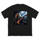 Gavi'sのRockなCat ギターバージョン3 Big T-Shirt