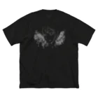  DendoRocK KakaLIAのパンスペルミア 白線 ビッグシルエットTシャツ